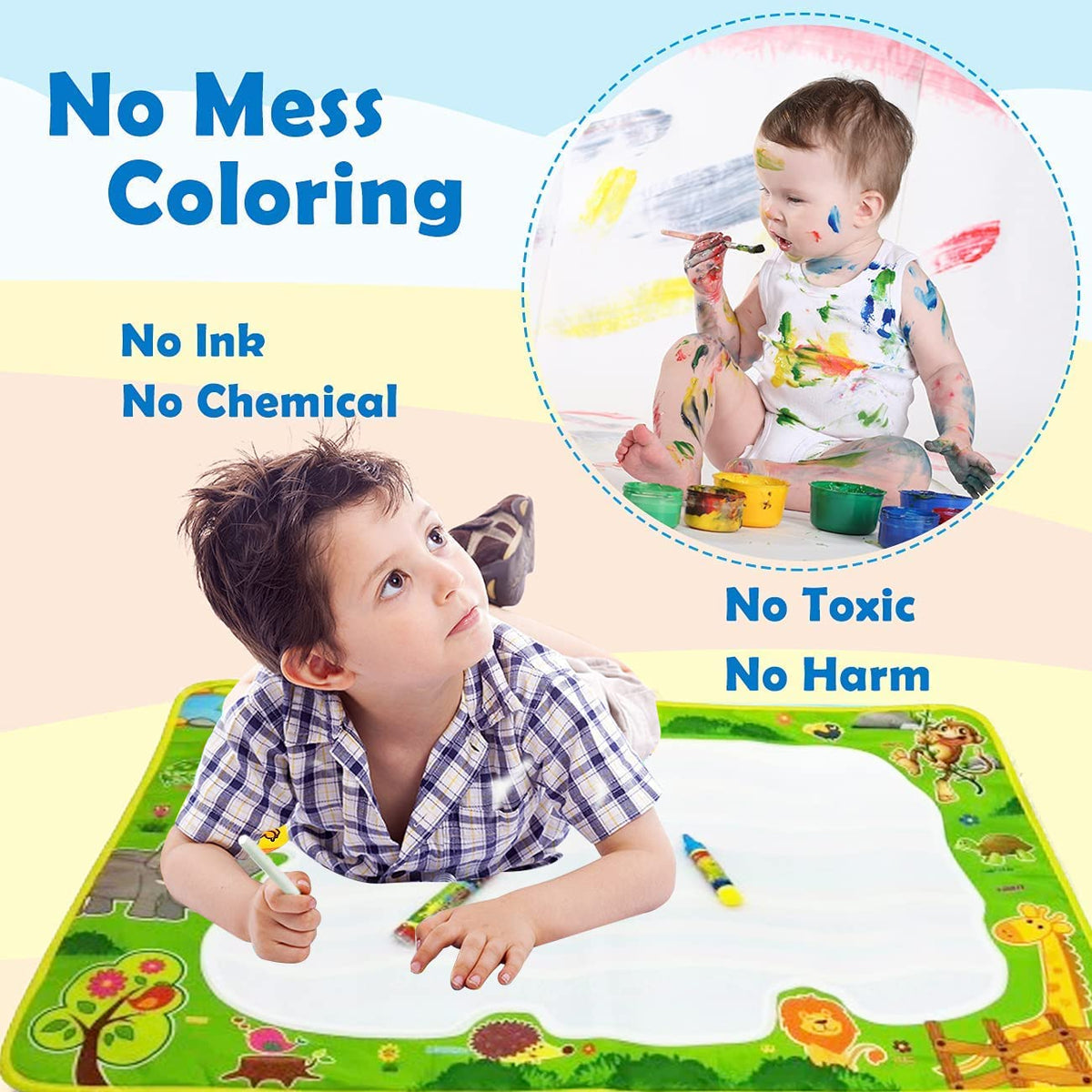 Magic Activity Mat (Resuable)