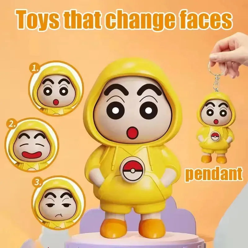 Shinchan Mood Swings Keychain